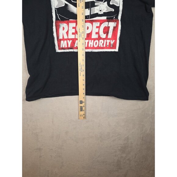 South Park Cartman Shirt Mens 2XL Black Respect My Authority Graphic Comedy Tee - Picture 6 of 8